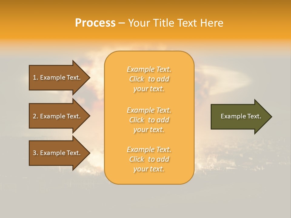 Nuclear Hydrogen Extermination PowerPoint Template
