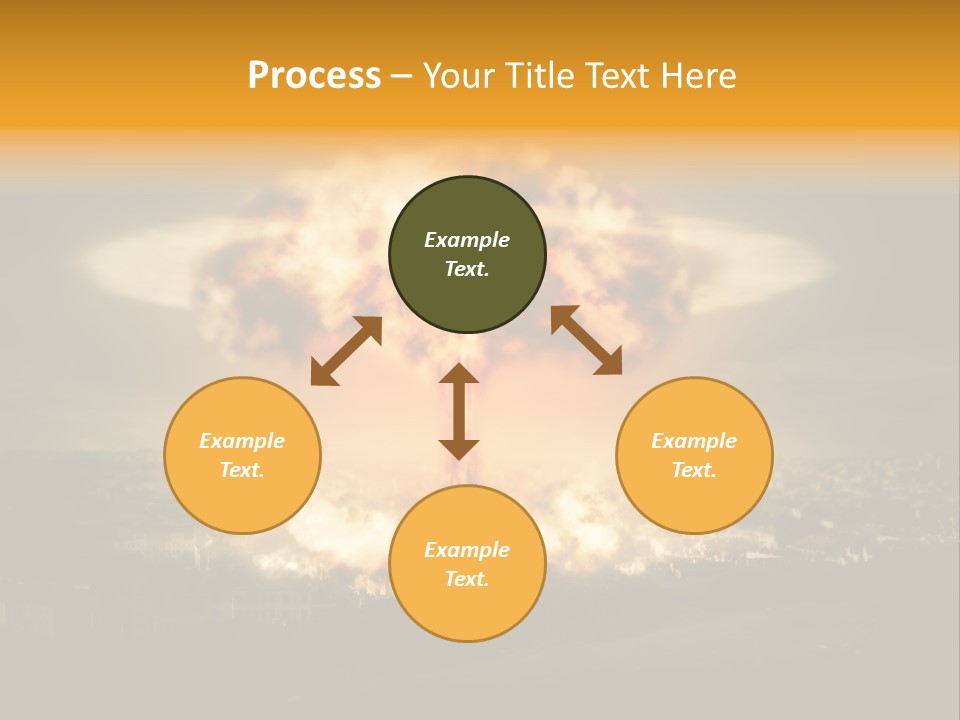 Nuclear Hydrogen Extermination PowerPoint Template