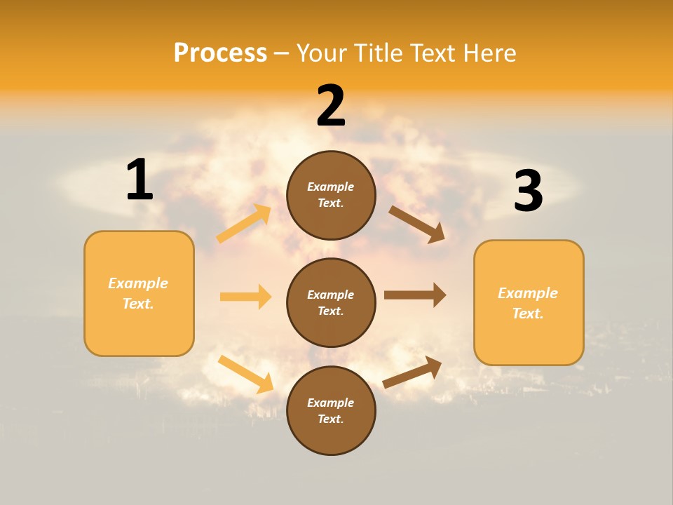 Nuclear Hydrogen Extermination PowerPoint Template