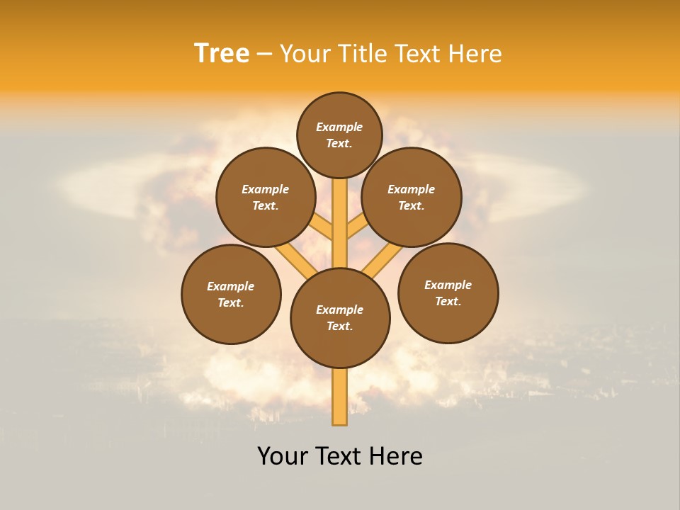 Nuclear Hydrogen Extermination PowerPoint Template