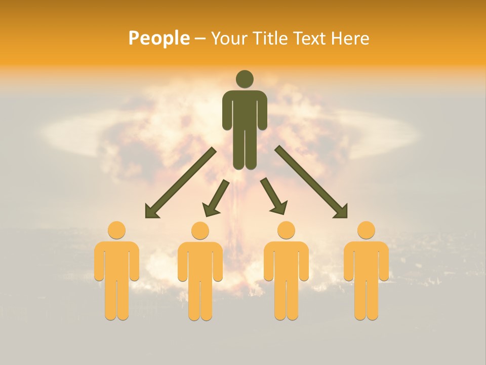 Nuclear Hydrogen Extermination PowerPoint Template