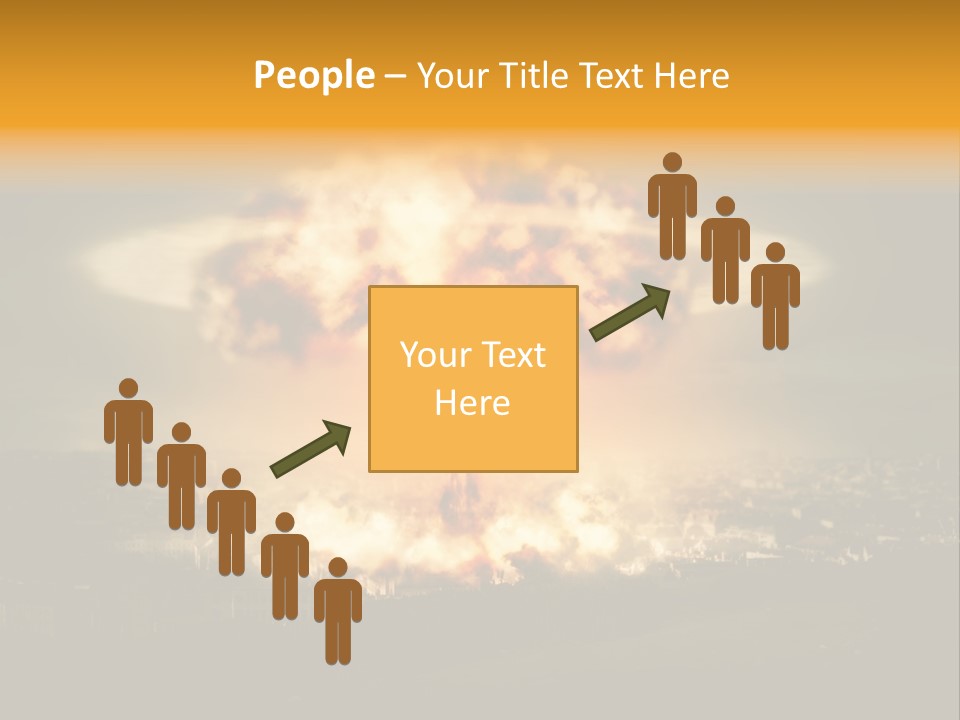 Nuclear Hydrogen Extermination PowerPoint Template
