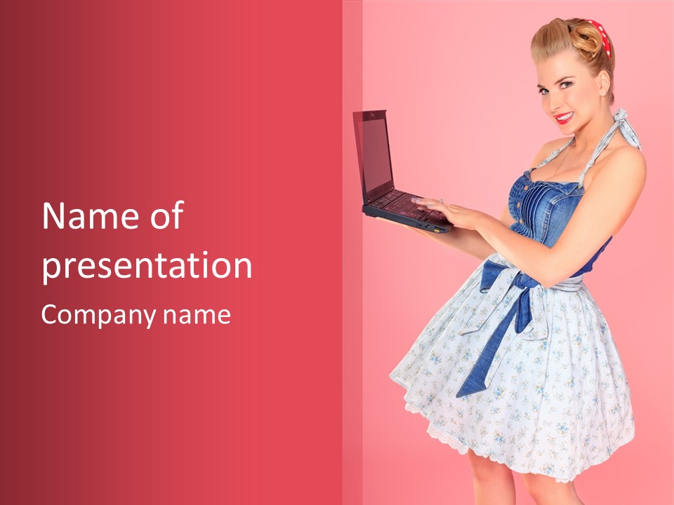 Attractive Beautiful Funny PowerPoint Template