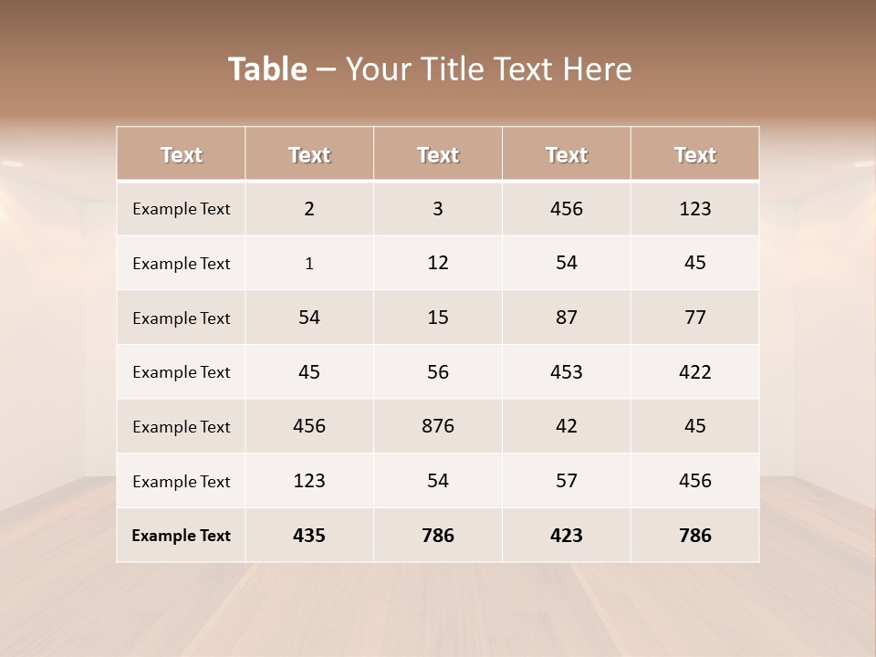 Image Inside White PowerPoint Template