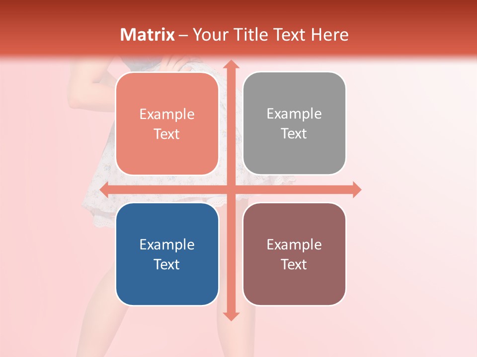 Emotional Face Glamour PowerPoint Template