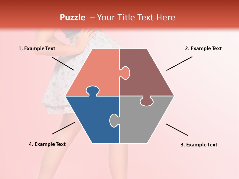 Emotional Face Glamour PowerPoint Template