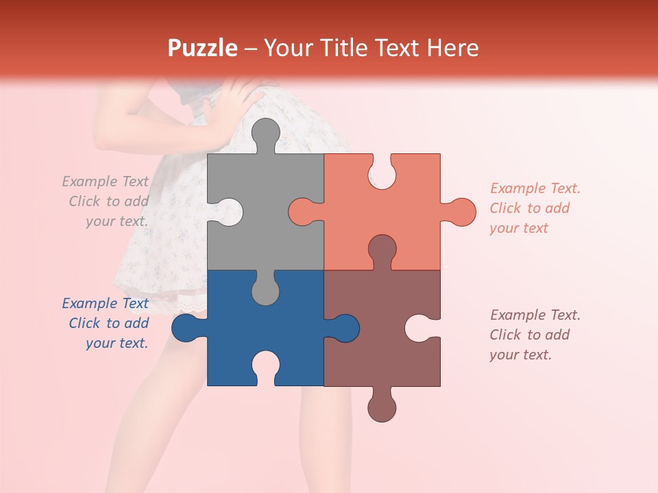 Emotional Face Glamour PowerPoint Template