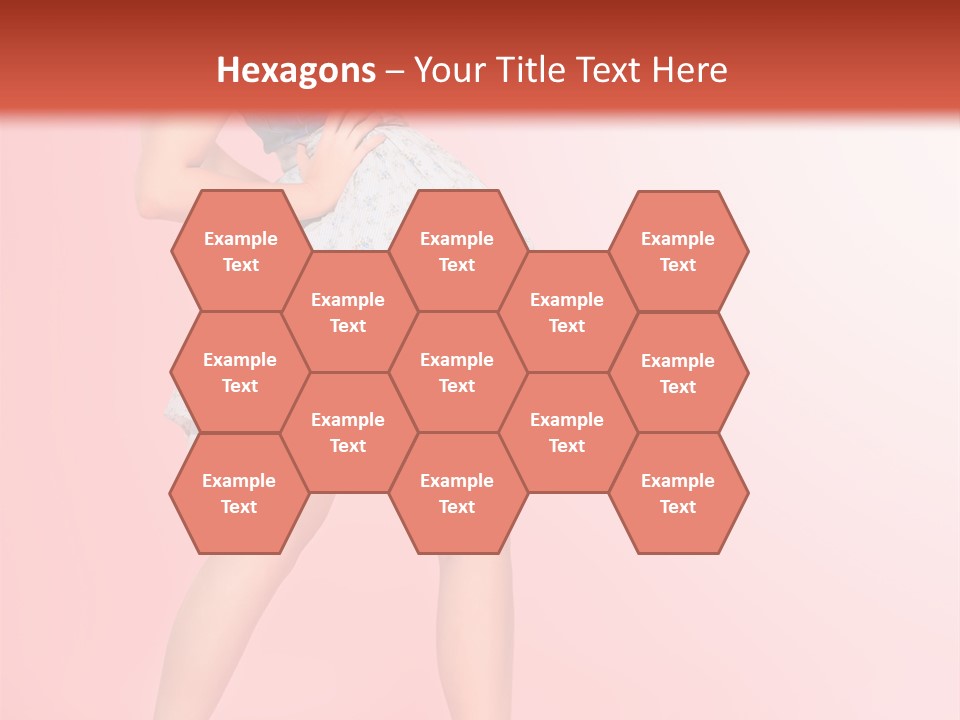 Emotional Face Glamour PowerPoint Template