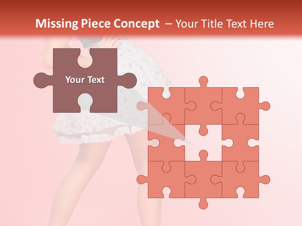 Emotional Face Glamour PowerPoint Template