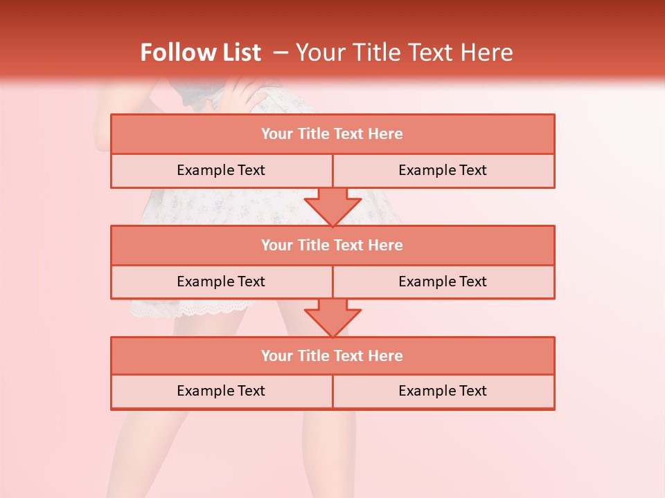 Emotional Face Glamour PowerPoint Template