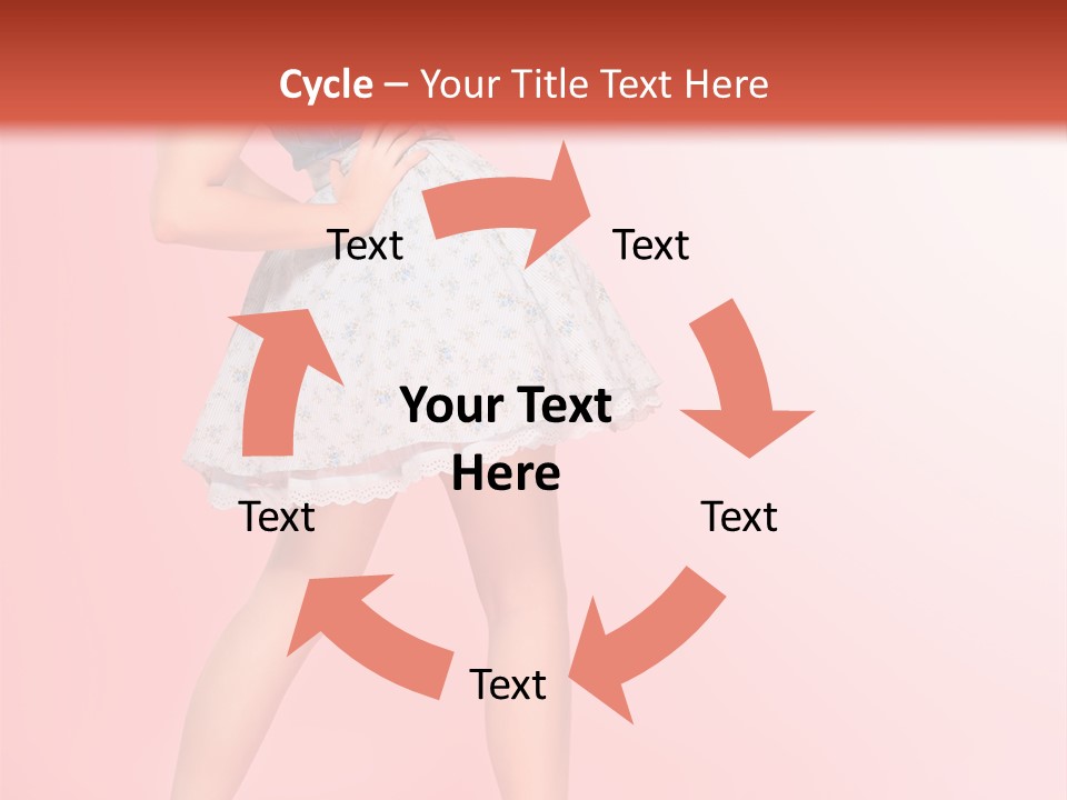 Emotional Face Glamour PowerPoint Template