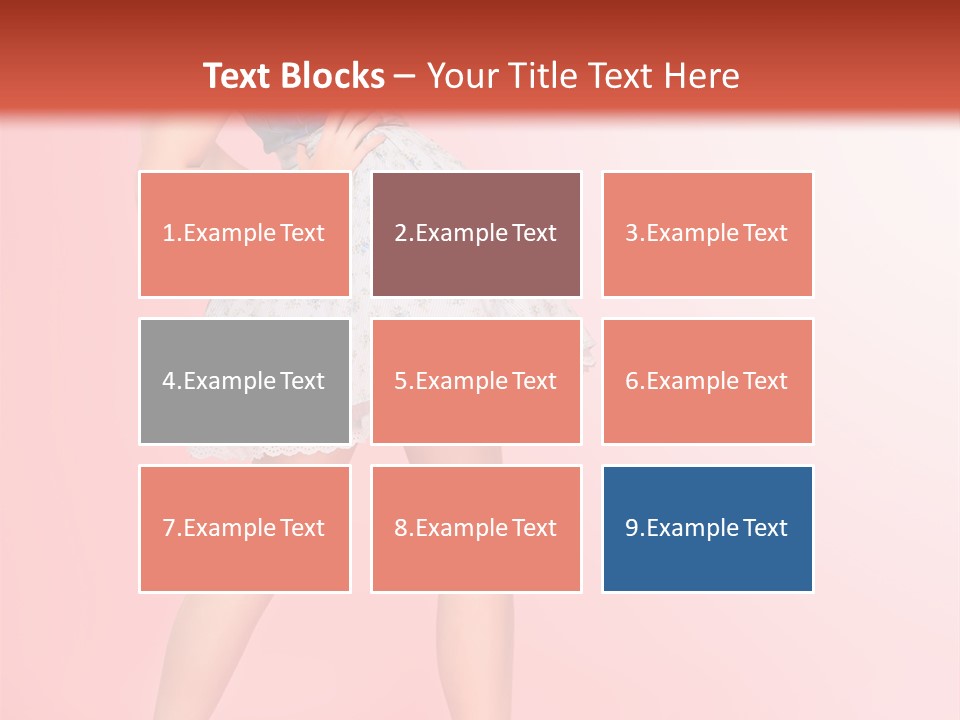 Emotional Face Glamour PowerPoint Template