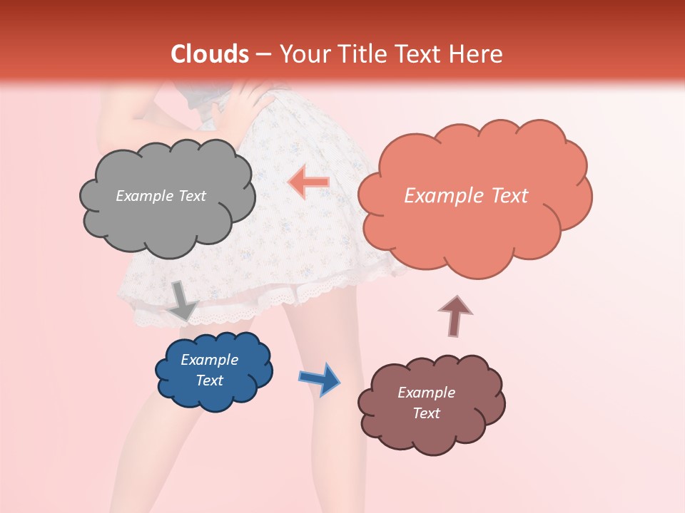 Emotional Face Glamour PowerPoint Template