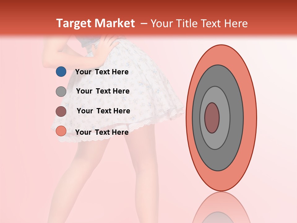 Emotional Face Glamour PowerPoint Template