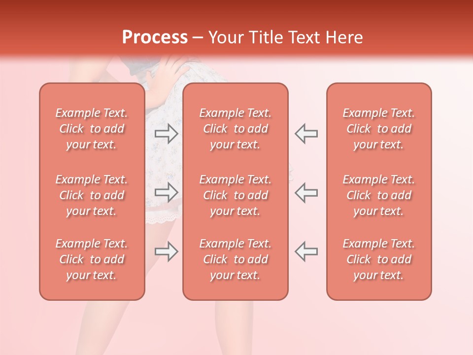 Emotional Face Glamour PowerPoint Template