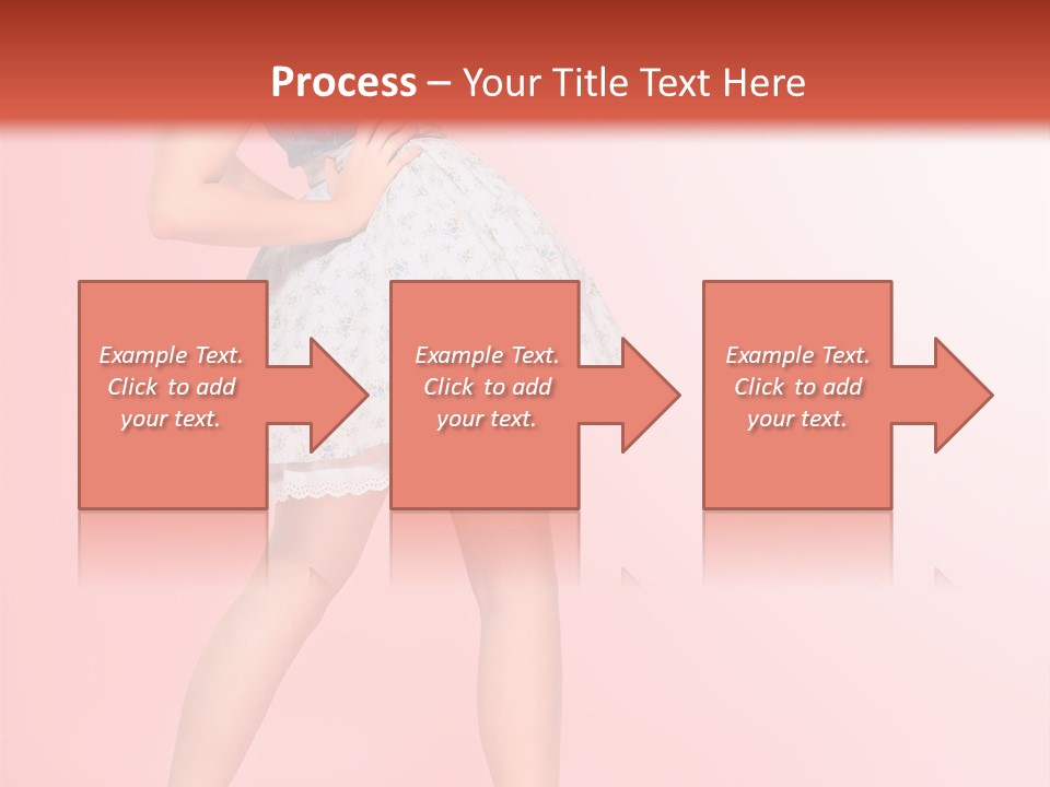 Emotional Face Glamour PowerPoint Template