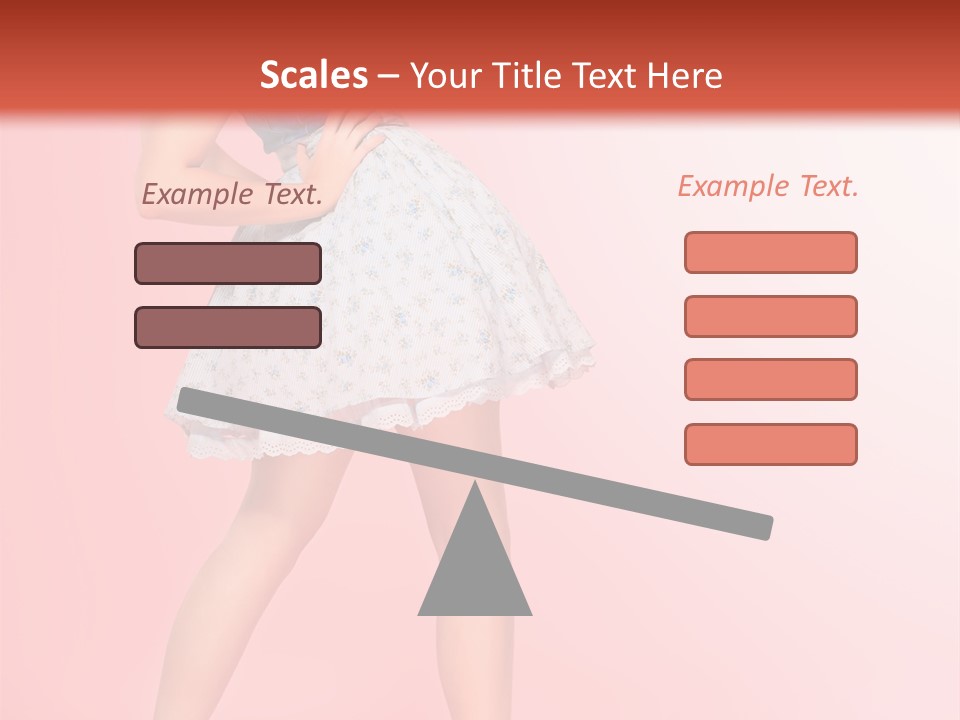 Emotional Face Glamour PowerPoint Template