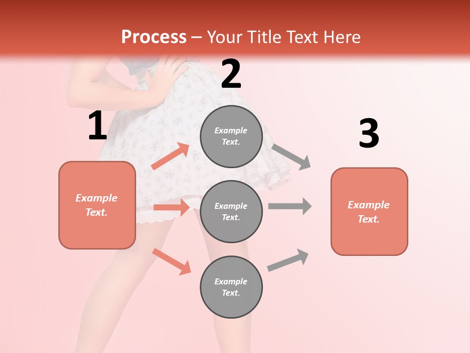 Emotional Face Glamour PowerPoint Template