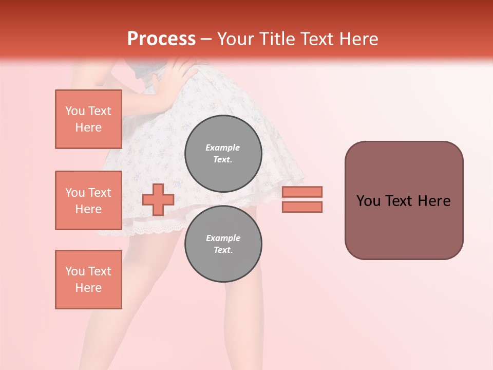 Emotional Face Glamour PowerPoint Template
