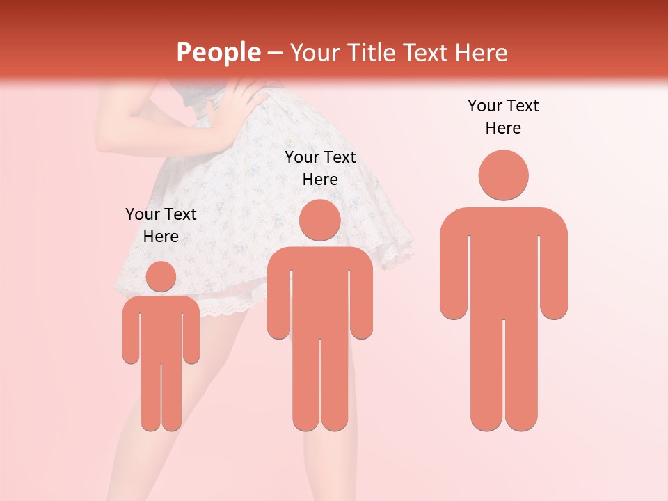 Emotional Face Glamour PowerPoint Template