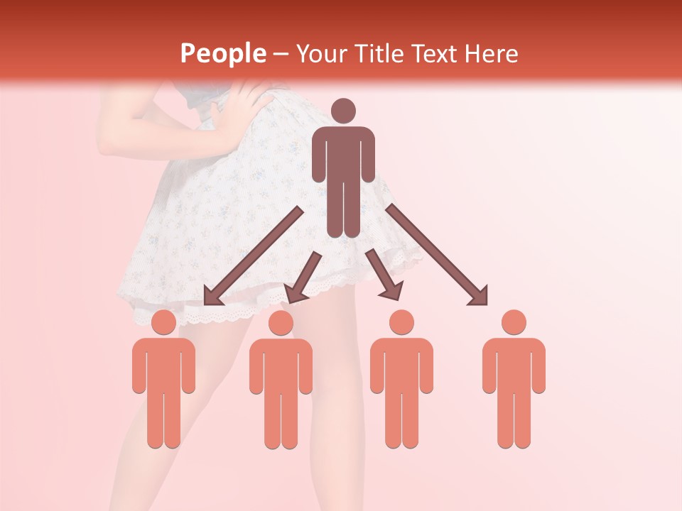 Emotional Face Glamour PowerPoint Template