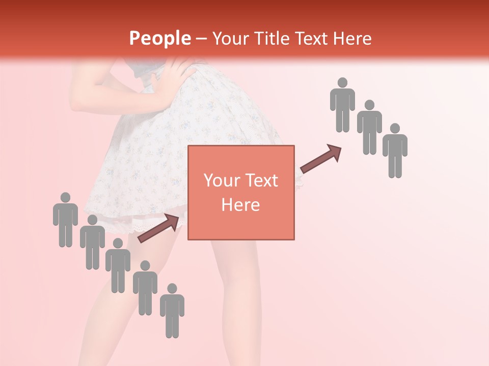 Emotional Face Glamour PowerPoint Template