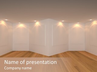 Backdrop House Abstract PowerPoint Template