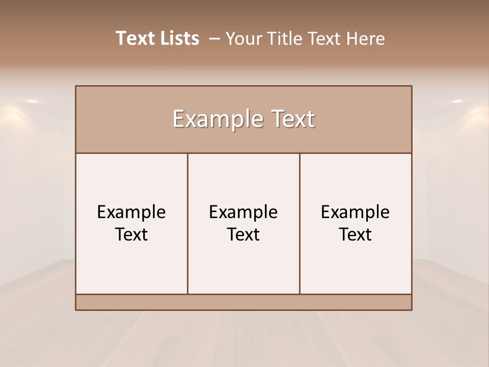 Backdrop House Abstract PowerPoint Template