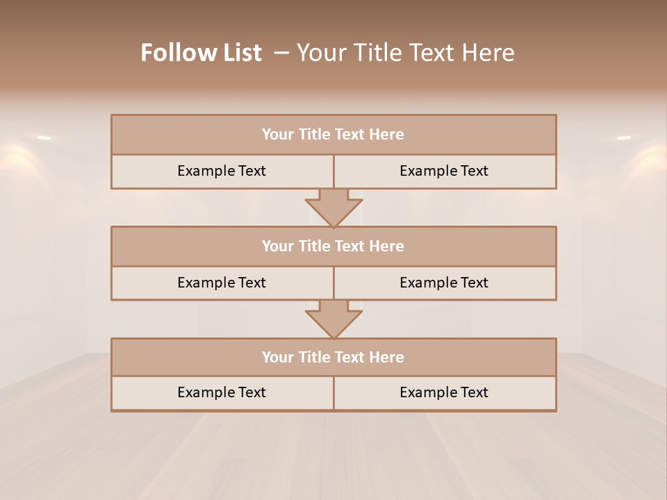 Backdrop House Abstract PowerPoint Template