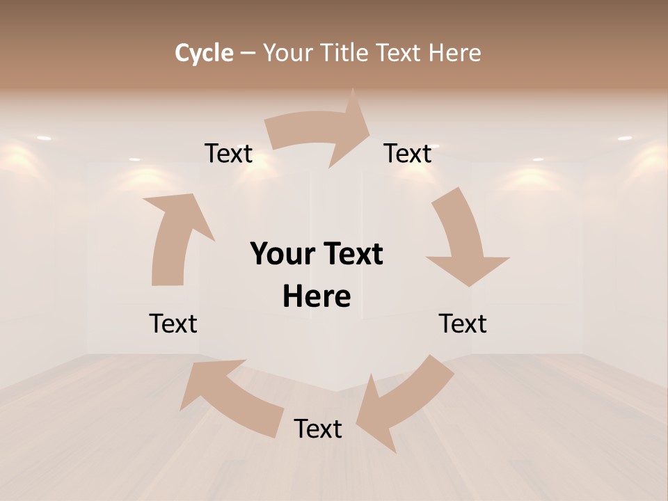 Backdrop House Abstract PowerPoint Template