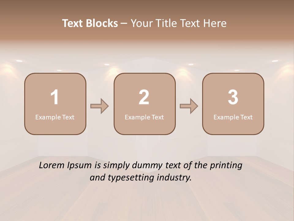 Backdrop House Abstract PowerPoint Template