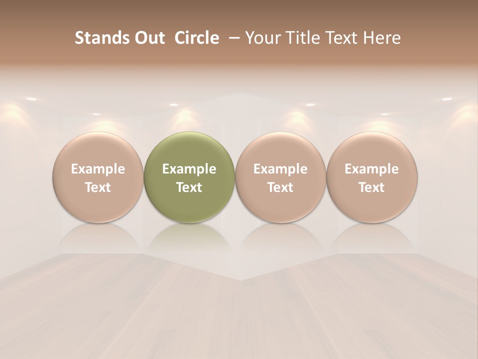 Backdrop House Abstract PowerPoint Template