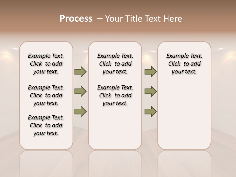 Backdrop House Abstract PowerPoint Template