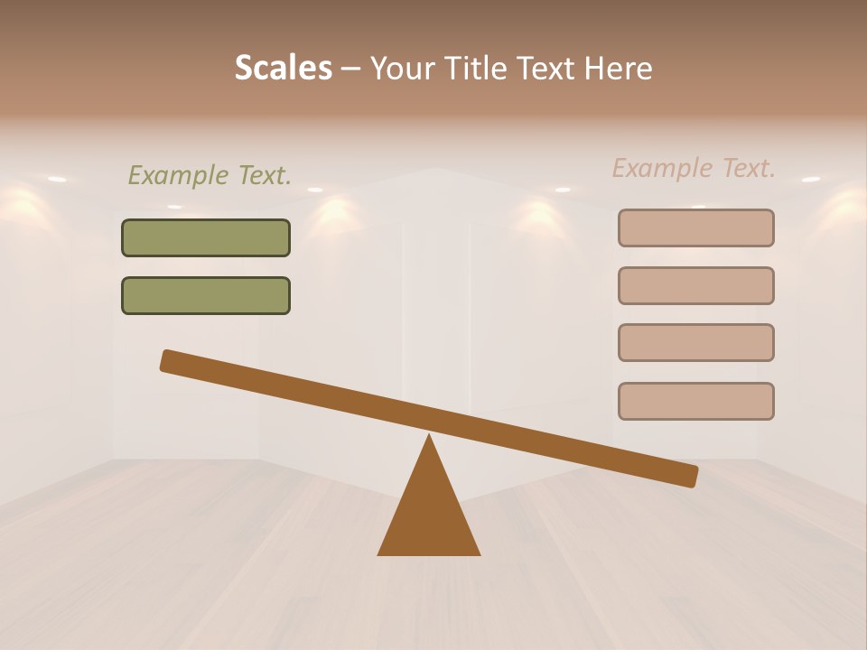 Backdrop House Abstract PowerPoint Template