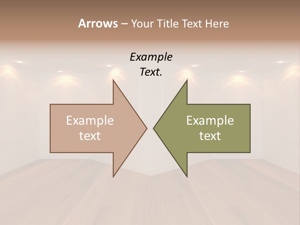 Backdrop House Abstract PowerPoint Template