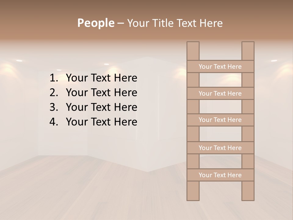 Backdrop House Abstract PowerPoint Template