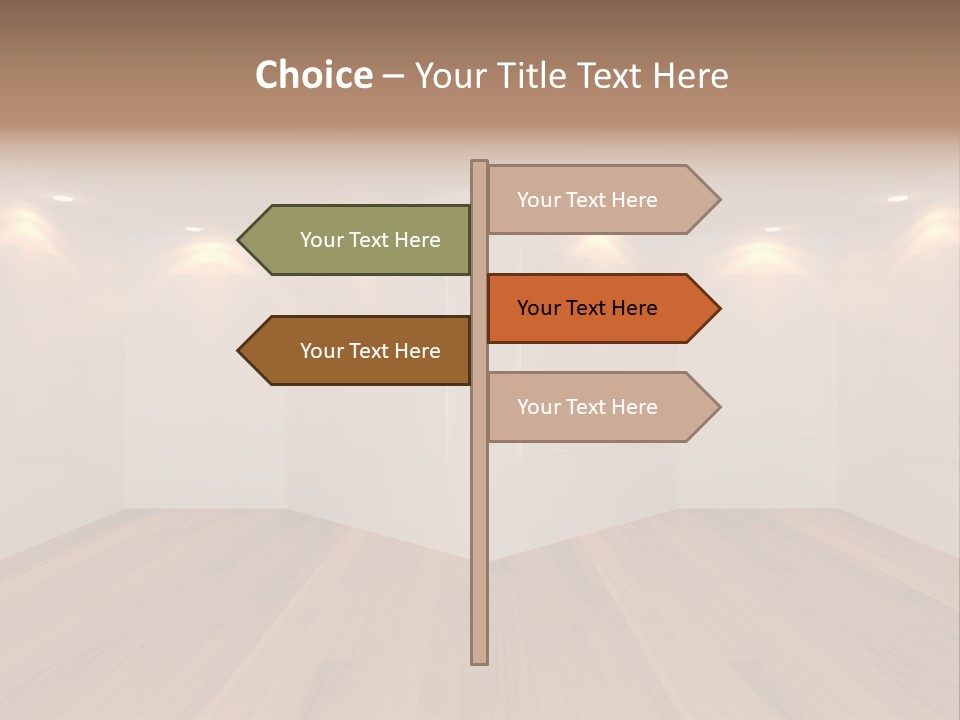 Backdrop House Abstract PowerPoint Template