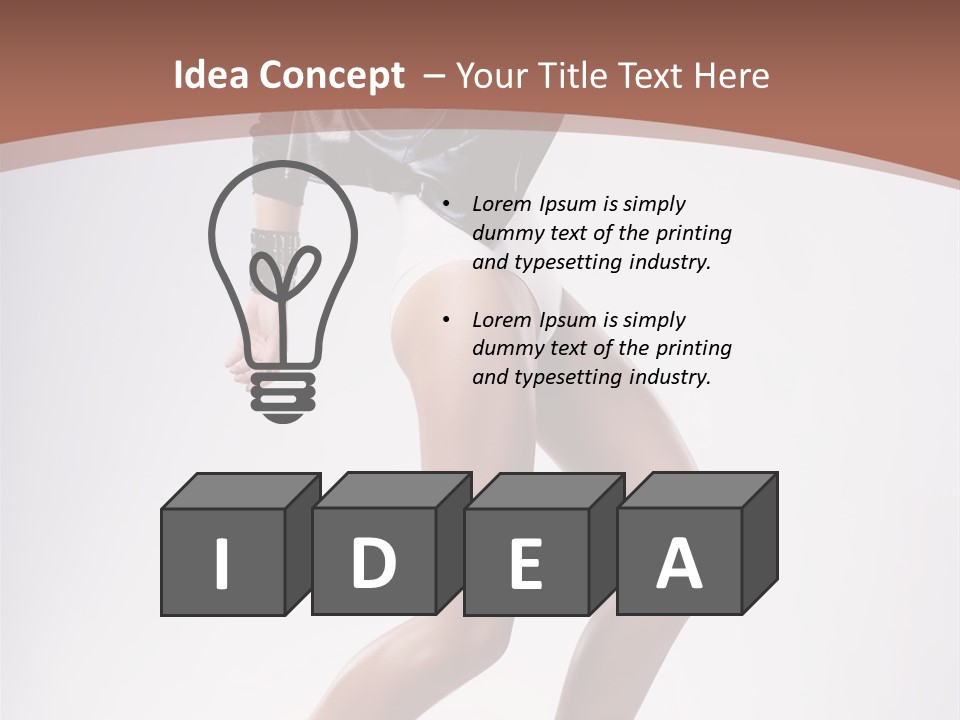 White Elegance Young PowerPoint Template