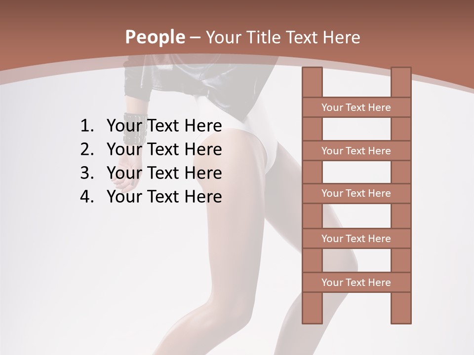 White Elegance Young PowerPoint Template