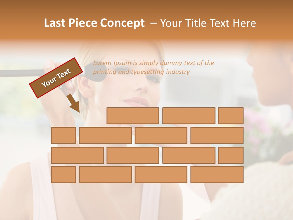 Chair Human Corporation PowerPoint Template