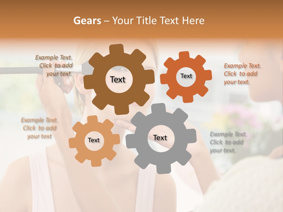 Chair Human Corporation PowerPoint Template