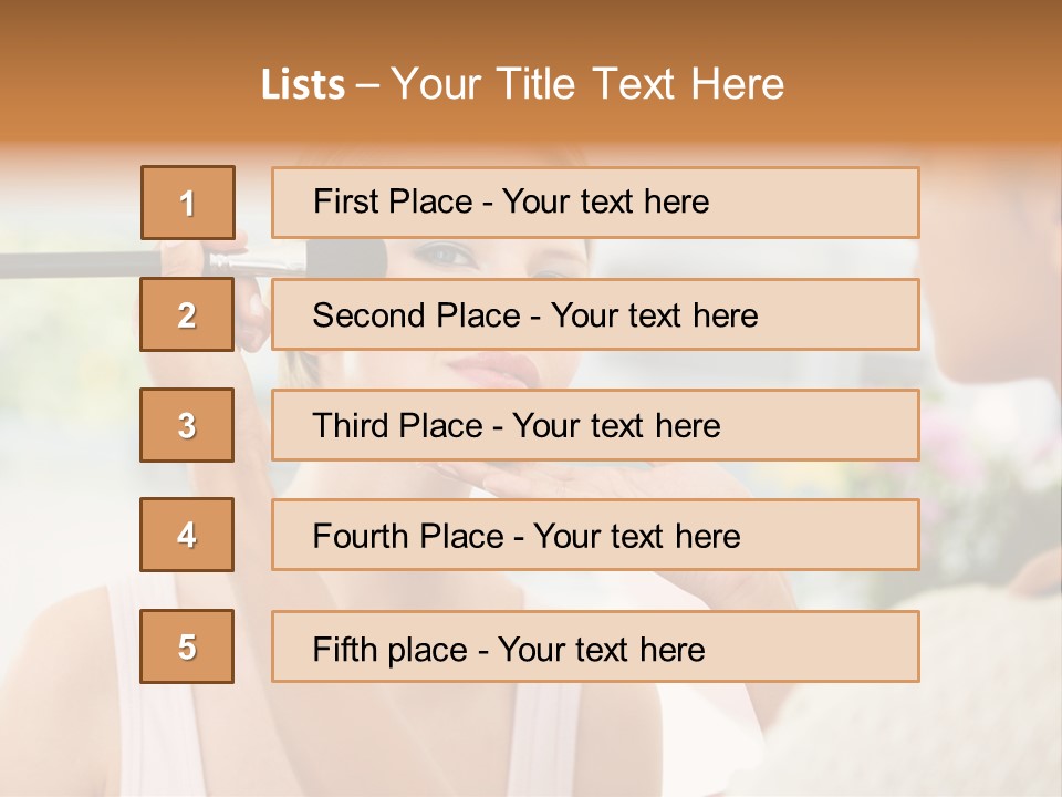 Chair Human Corporation PowerPoint Template