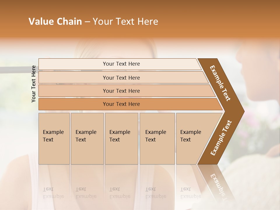 Chair Human Corporation PowerPoint Template