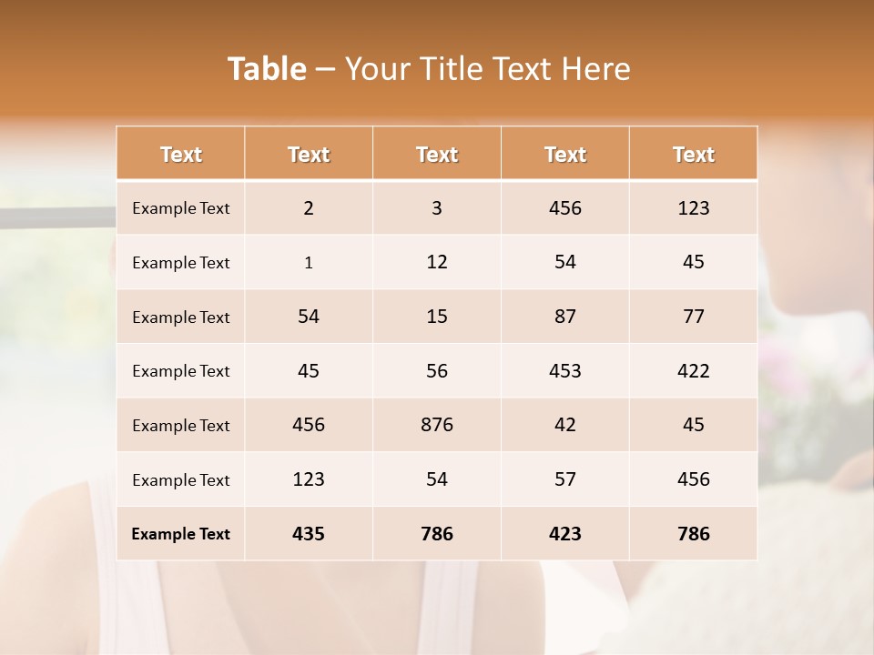 Chair Human Corporation PowerPoint Template