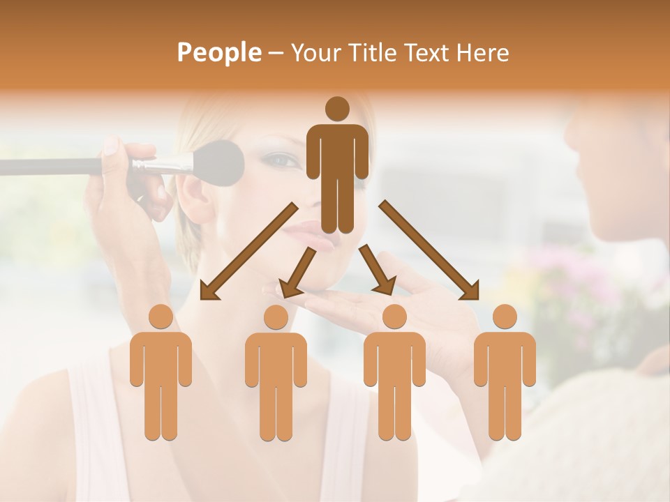 Chair Human Corporation PowerPoint Template