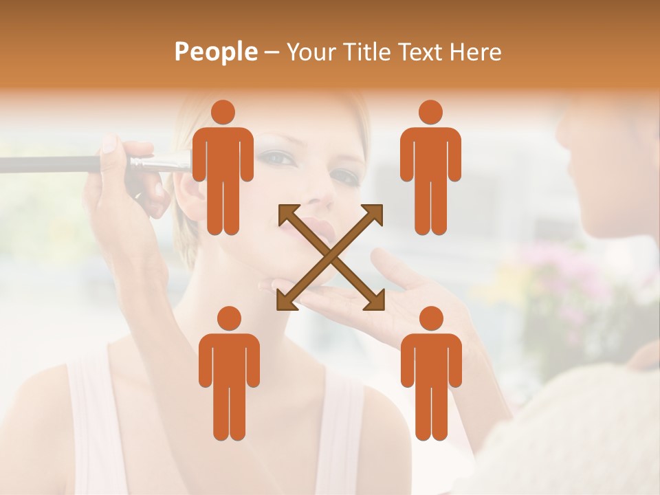 Chair Human Corporation PowerPoint Template