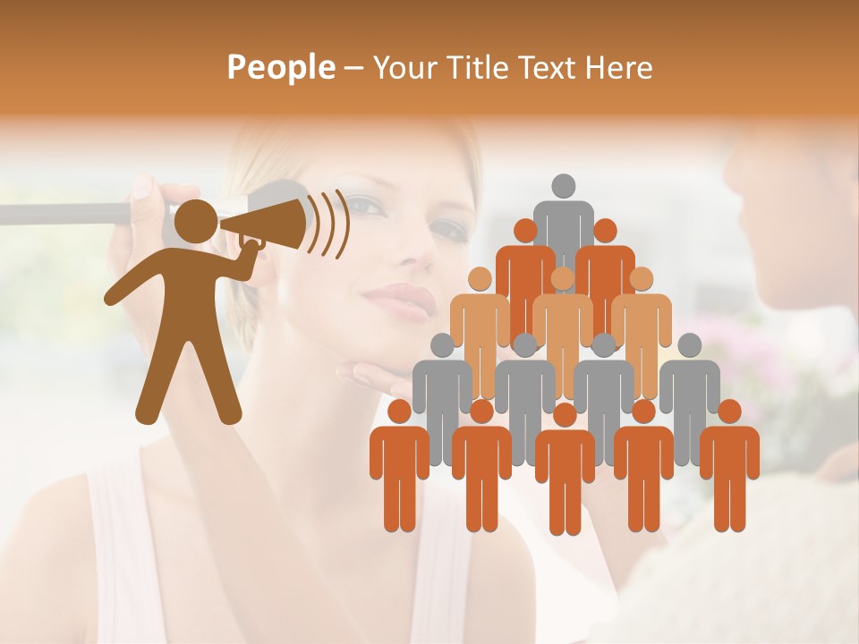 Chair Human Corporation PowerPoint Template