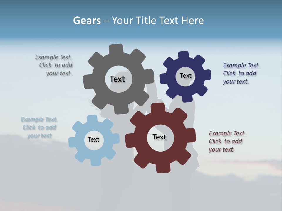 Team Conference Li Ten PowerPoint Template