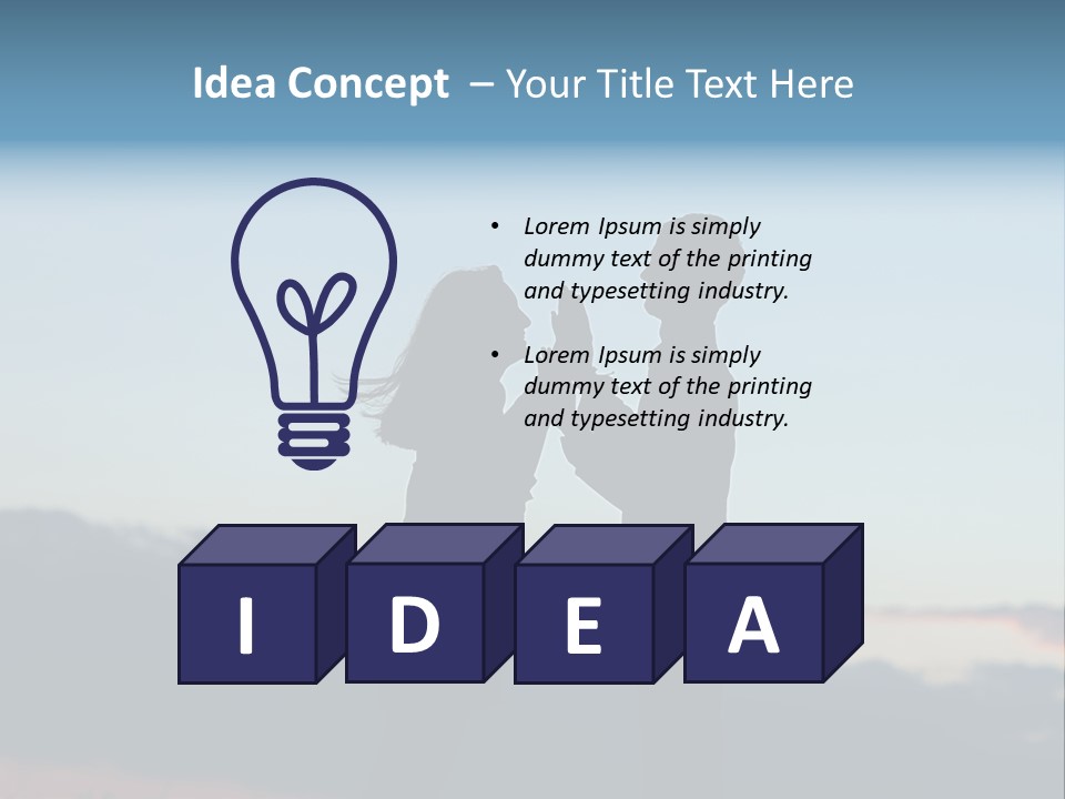 Team Conference Li Ten PowerPoint Template