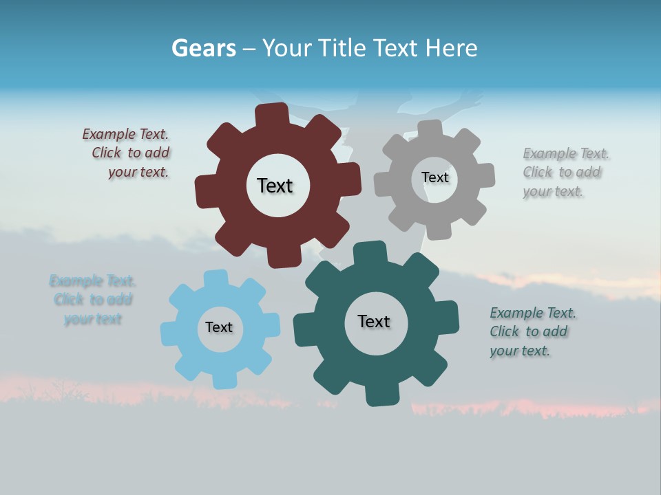 Figure Itting Trategy PowerPoint Template